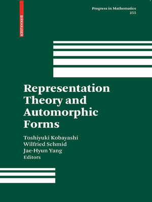 cover image of Representation Theory and Automorphic Forms